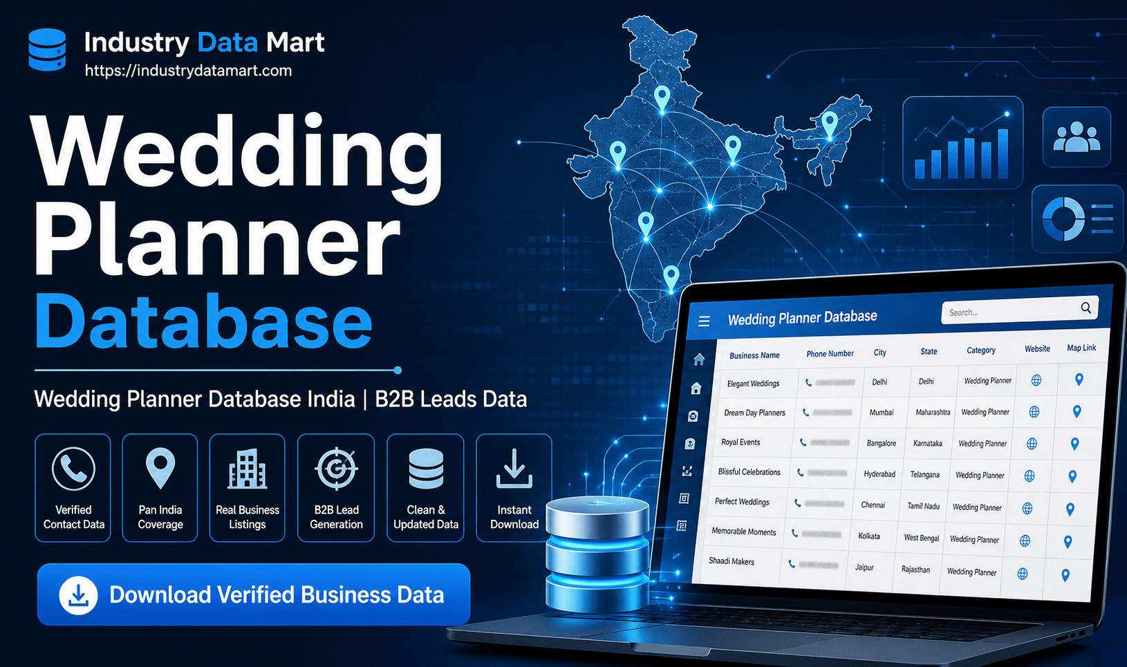 Wedding Planner Database | Link Kart